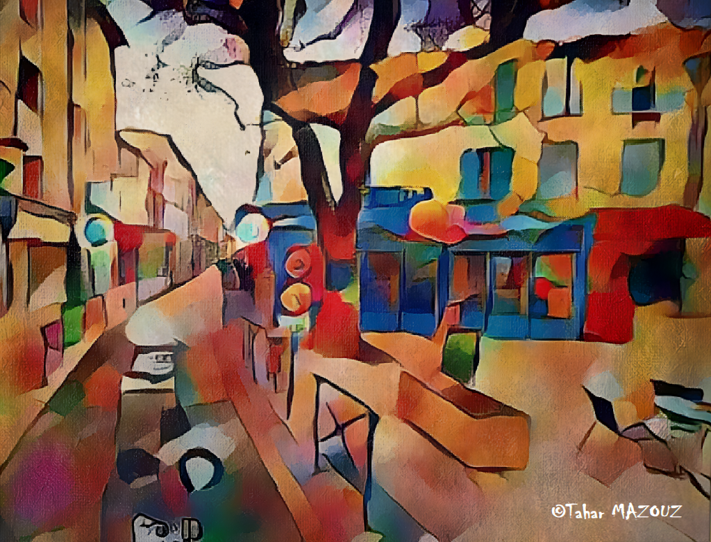 Parmentier-bleu-1024x781 Il était une fois, la rue Colbert par Tahar Mazouz