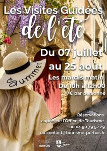 Les visites guidées de l&rsquo;été – Pertuis